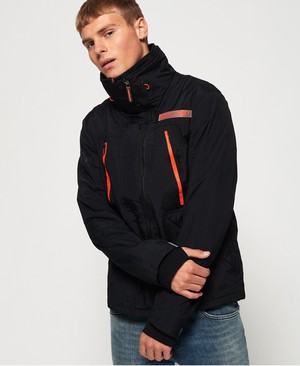 Superdry Arctic SD-Wind Attacker Férfi Kabát Fekete/Barna | YFBEU0867